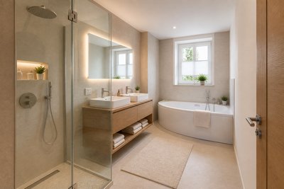 Modernes Badezimmer